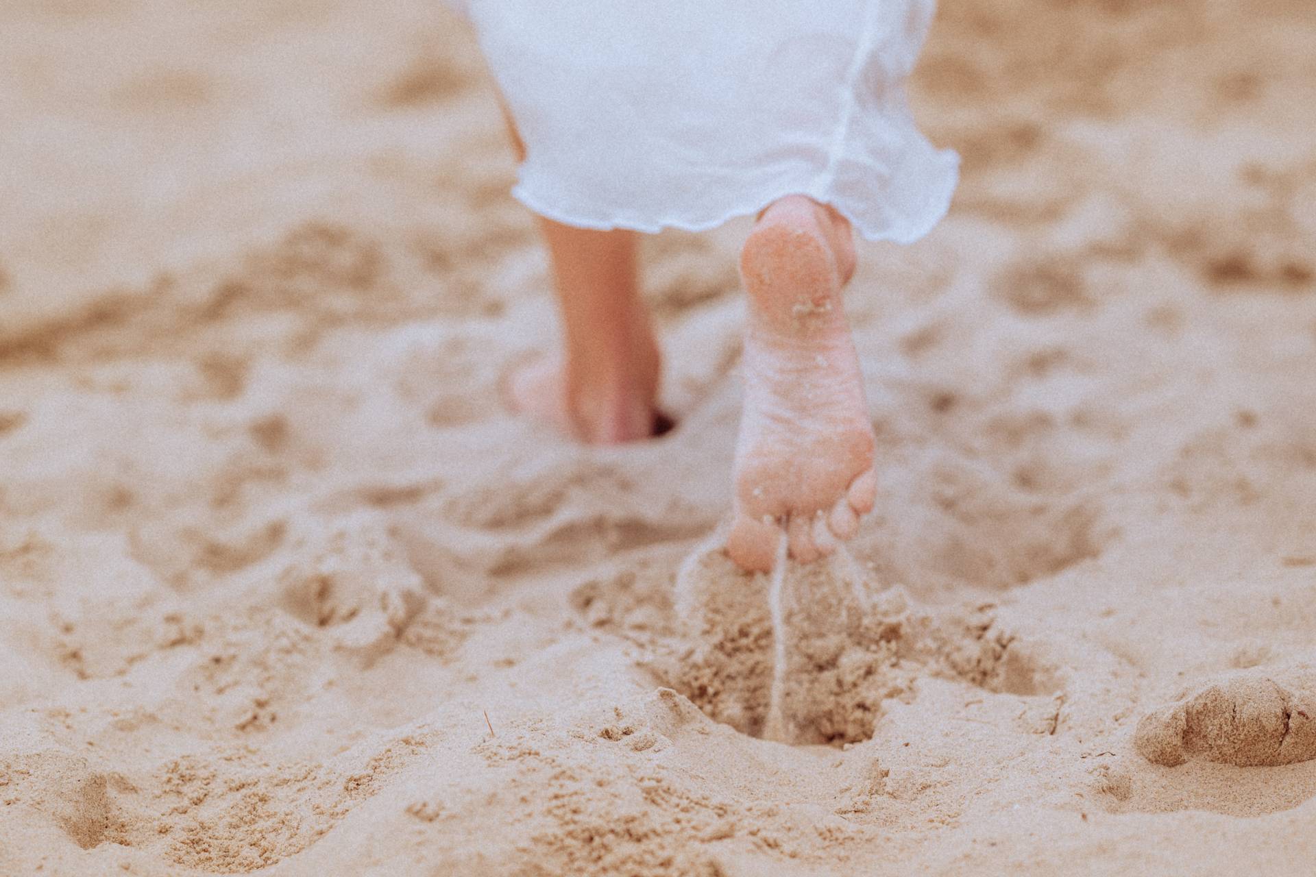 hochzeitsfotografie usedom, Strand, barfuß braut