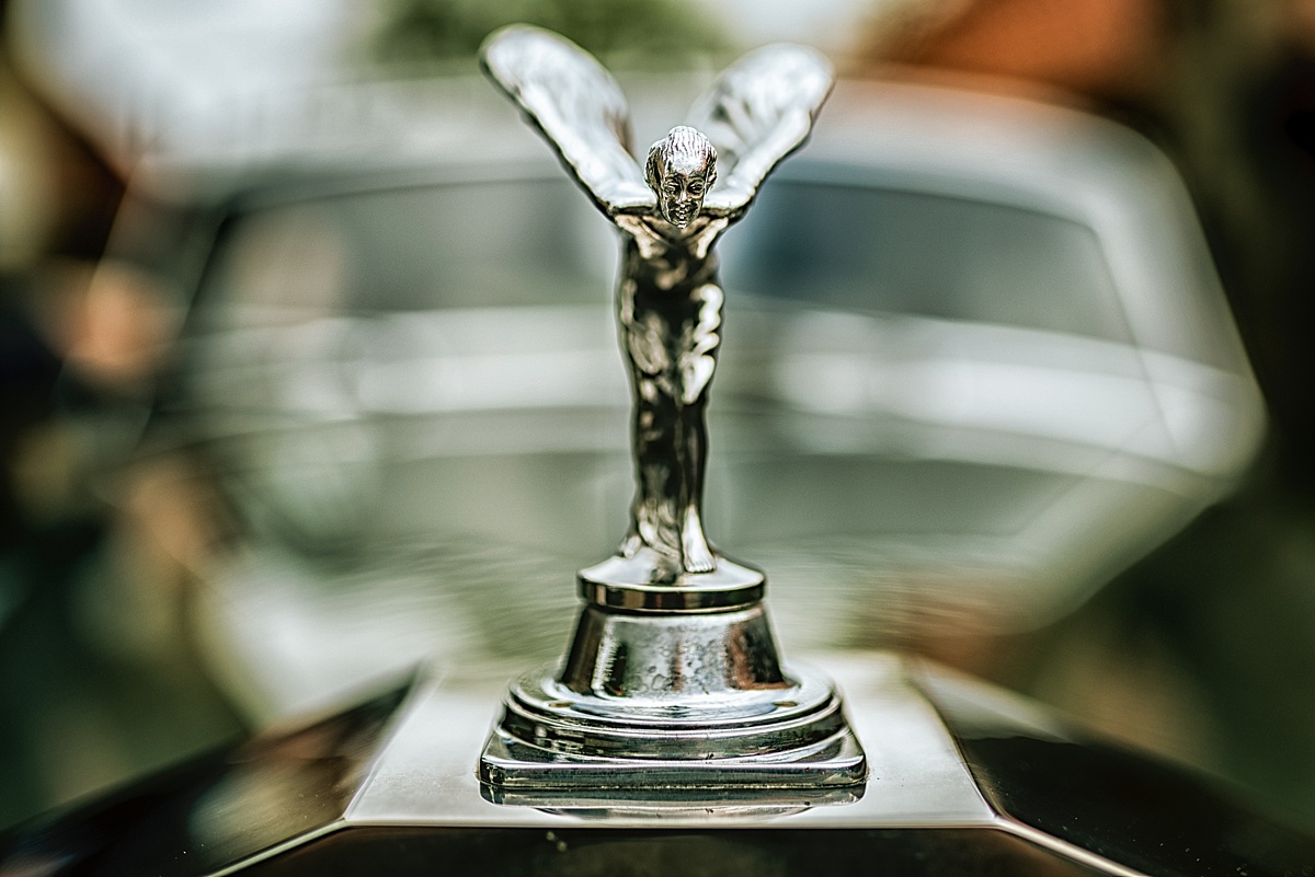 Emily - Spirit of extasy - rolls royce auf hochzeit in hildesheim