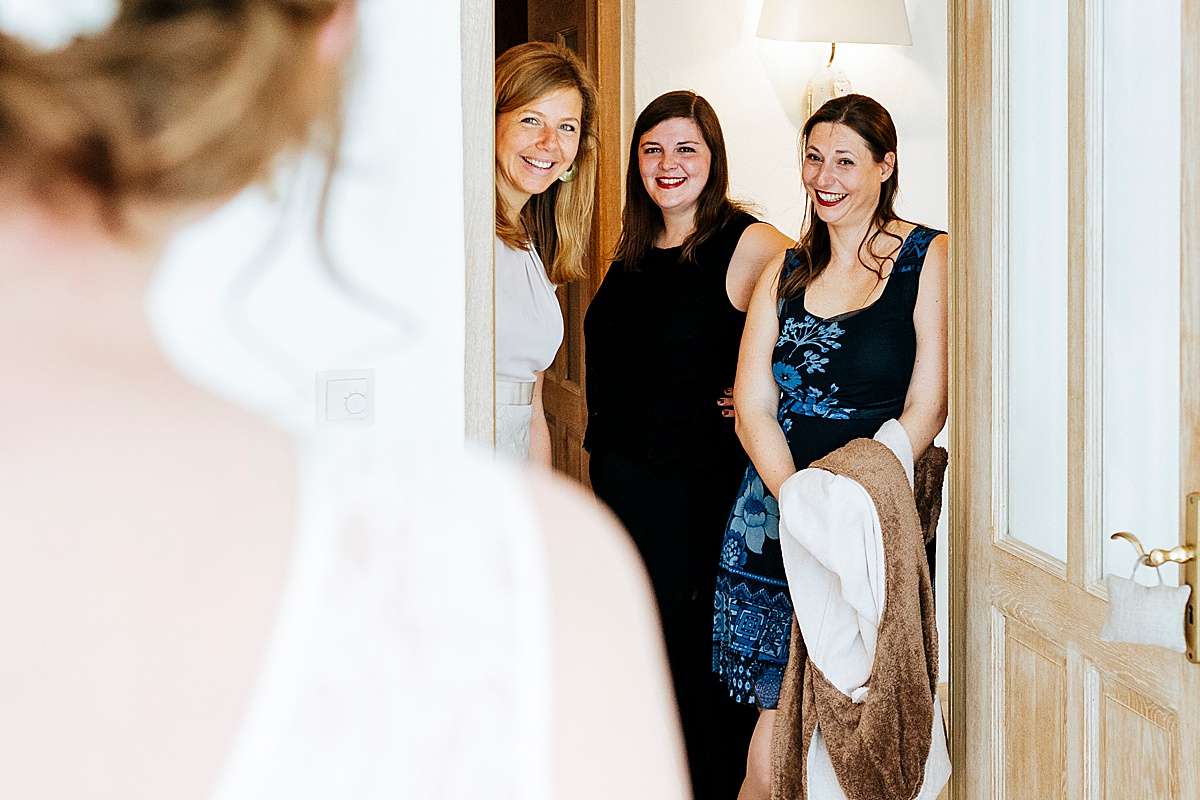 bridemaids brautjungfern freude hochzeit vorfreude wedding hochzeitstag bleiche