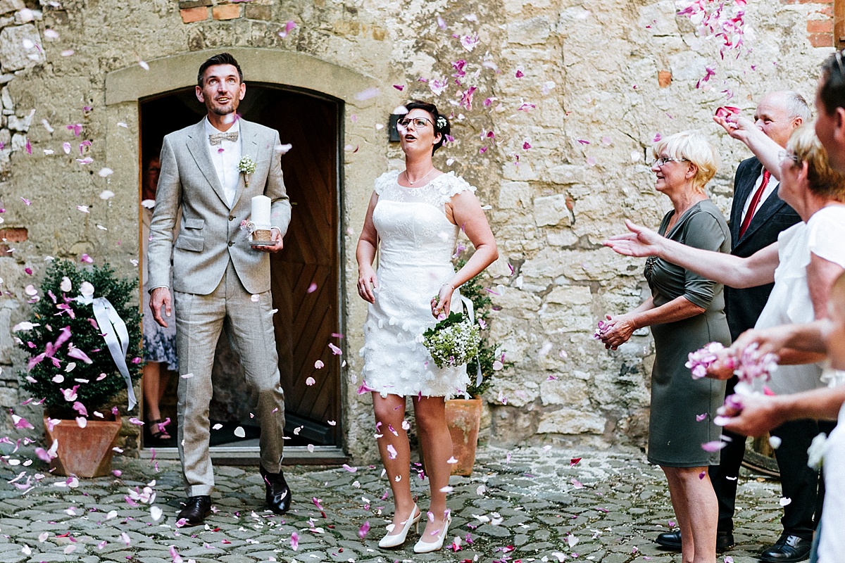 empfang brautpaar hochzeitspaar jubel hochzeit harz wedding hochzeitsreportage