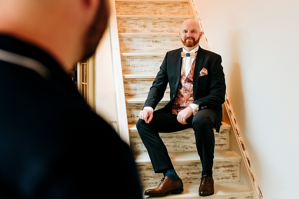 hochzeitsreportage, hochzeitsfotograf magdeburg, bräutigam, 