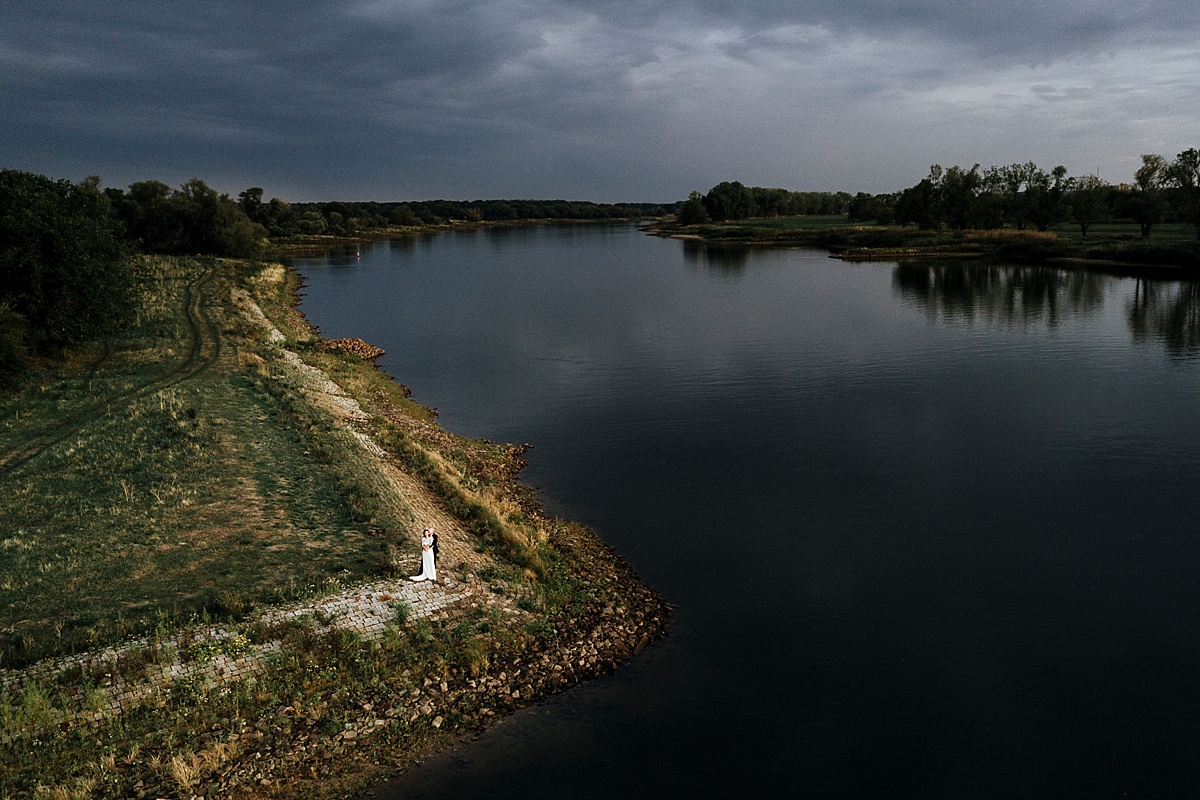 hochzeitspaar, drohnenbild, hochzeitsfoto, dji mavicpro