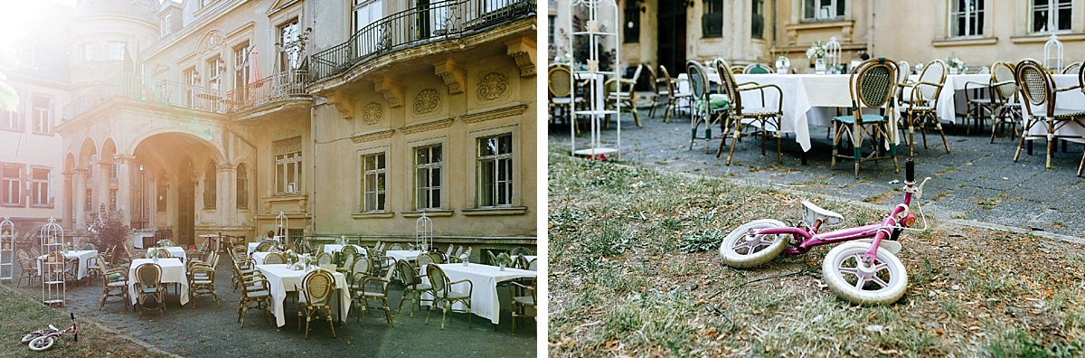 frühmorgens auf Schloss Beesenstedt - Hochzeitsfotografie