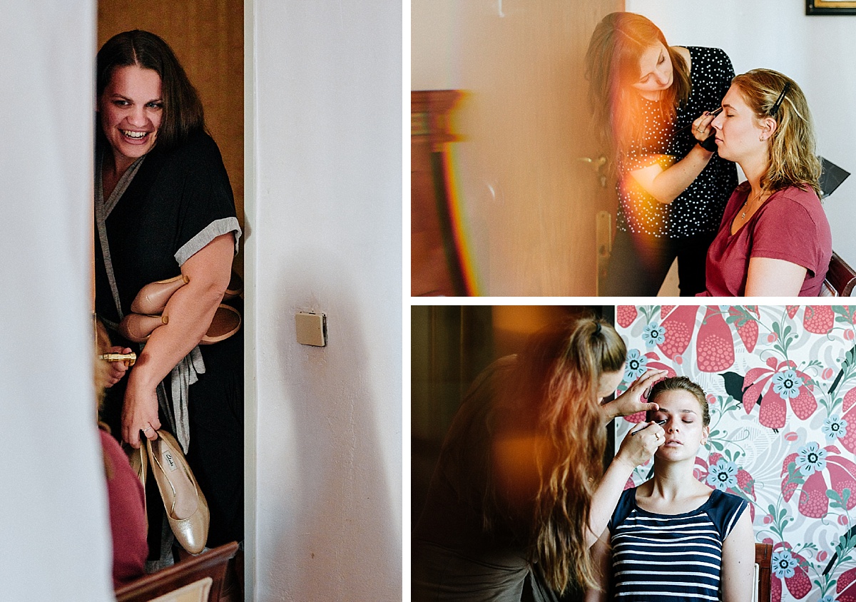 Vorbereitung für die Hochzeit - Hochzeitsfotografie