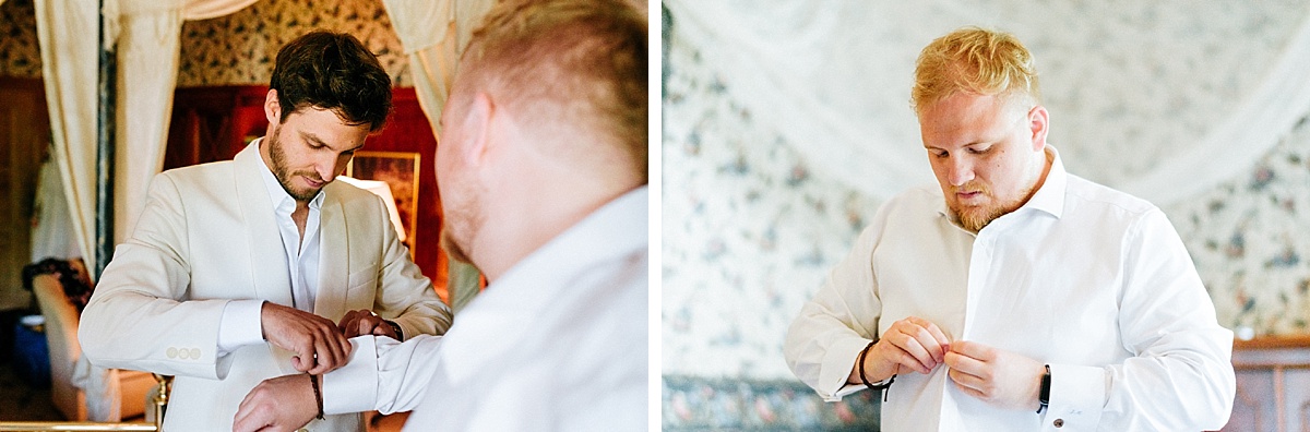 Getting ready Bräutigam Weddingphotographer