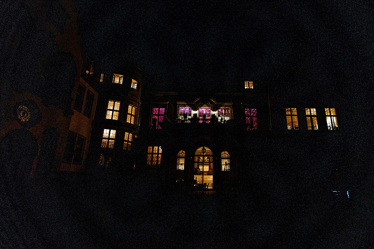 Schloss Beesenstedt bei Nacht hochzeitsfeier hochzeitsfotograf