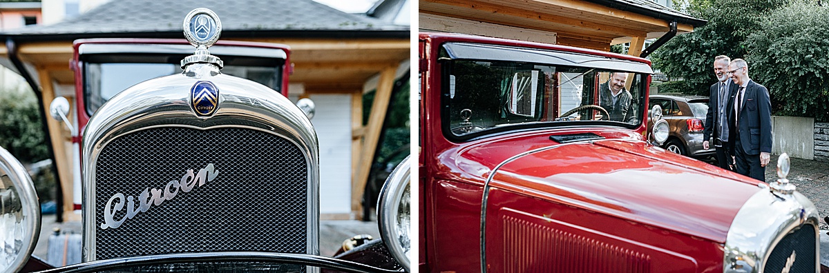citroen auto oldtimer hochzeitsreportage wedding hochzeitsbild