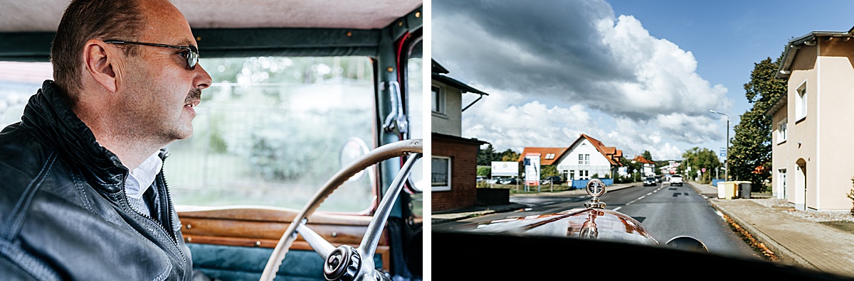 fahrer driver weddingcar hochzeit usedom hochzeitsfotografie
