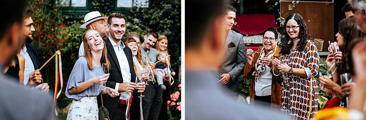 Einzug Brautpaar, wedding Hochzeit, Gartenhochzeit, Altmark