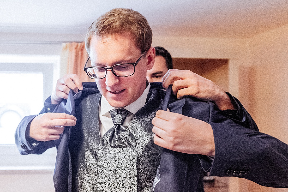 ankleiden, jacket, anzug, bräutigam, groom, hilfe