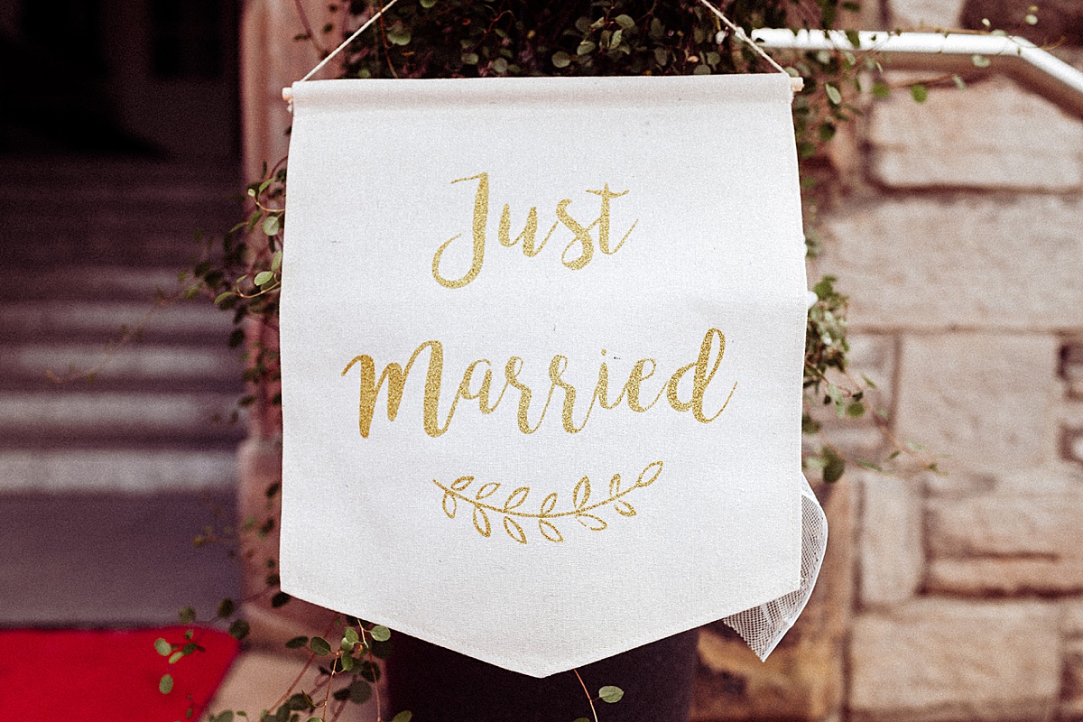 just married, Hochzeit 