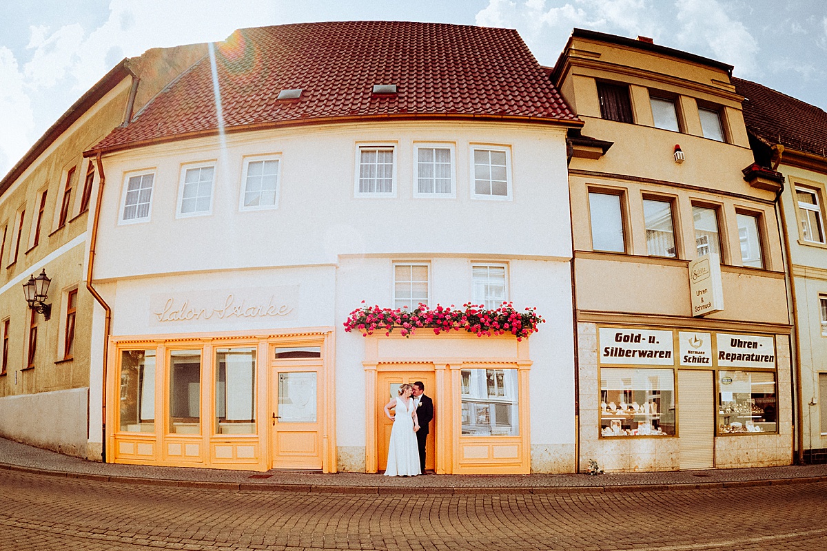 paarshootig, braut und Bräutigam, Hochzeit, Gartenhochzeit in calbe