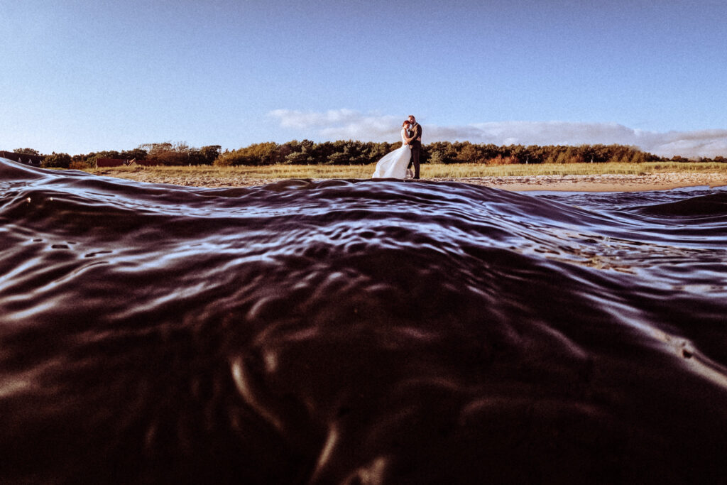 hochzeitsfotograf Ostsee, meer, brautpaar, strand